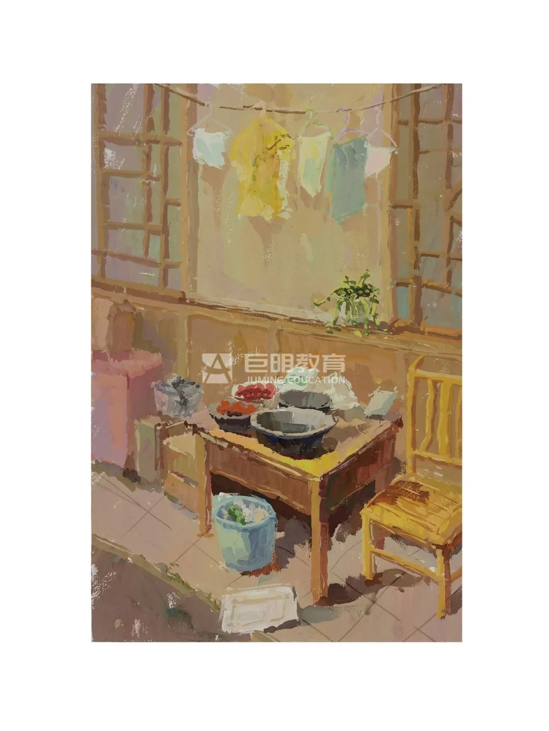 梦想与大自然的碰撞丨巨明教育2022届秋季写生作品展