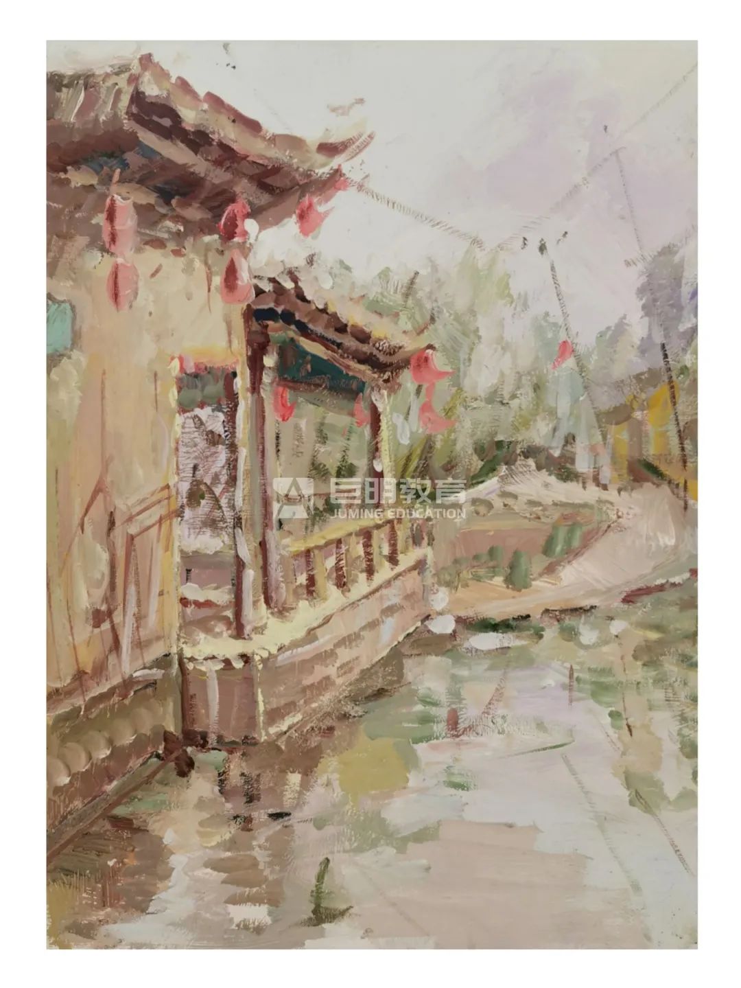 梦想与大自然的碰撞丨巨明教育2022届秋季写生作品展