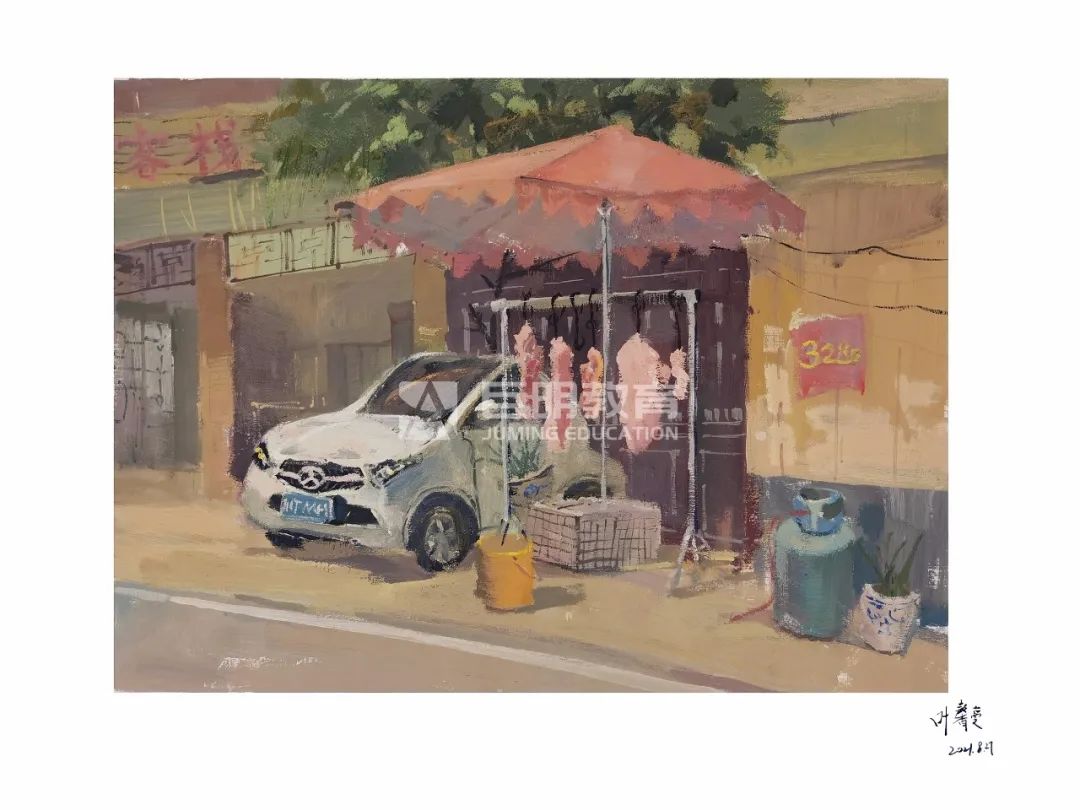梦想与大自然的碰撞丨巨明教育2022届秋季写生作品展