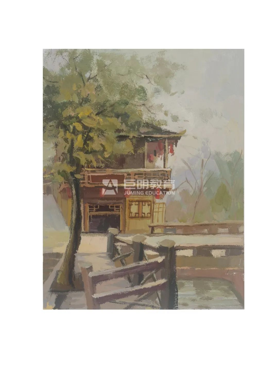 梦想与大自然的碰撞丨巨明教育2022届秋季写生作品展