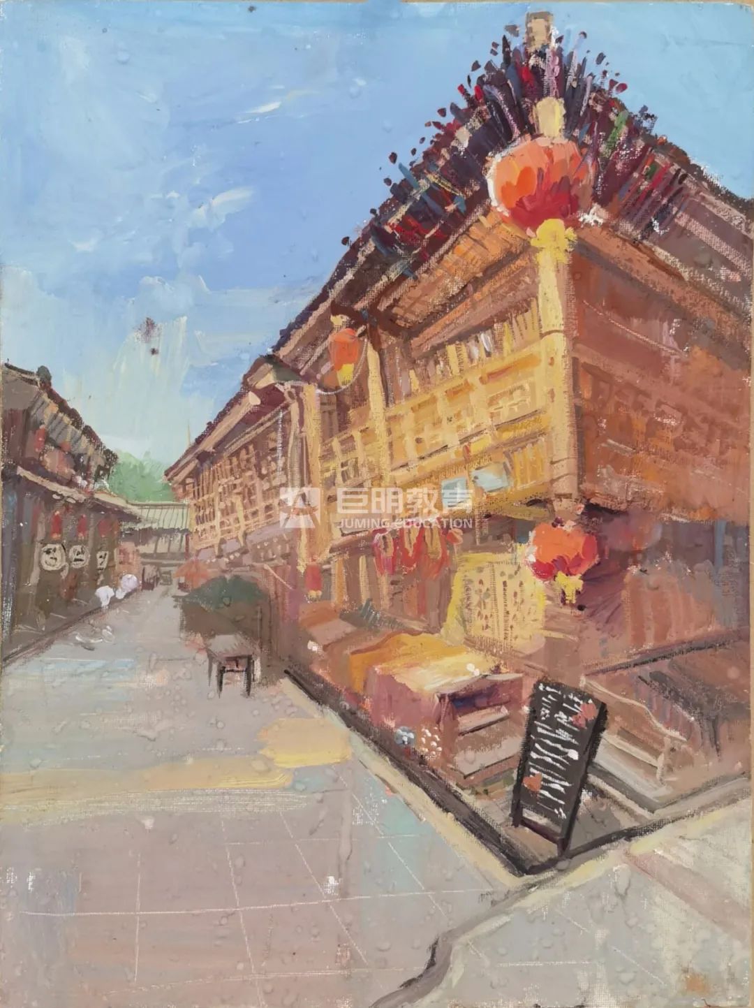 梦想与大自然的碰撞丨巨明教育2022届秋季写生作品展