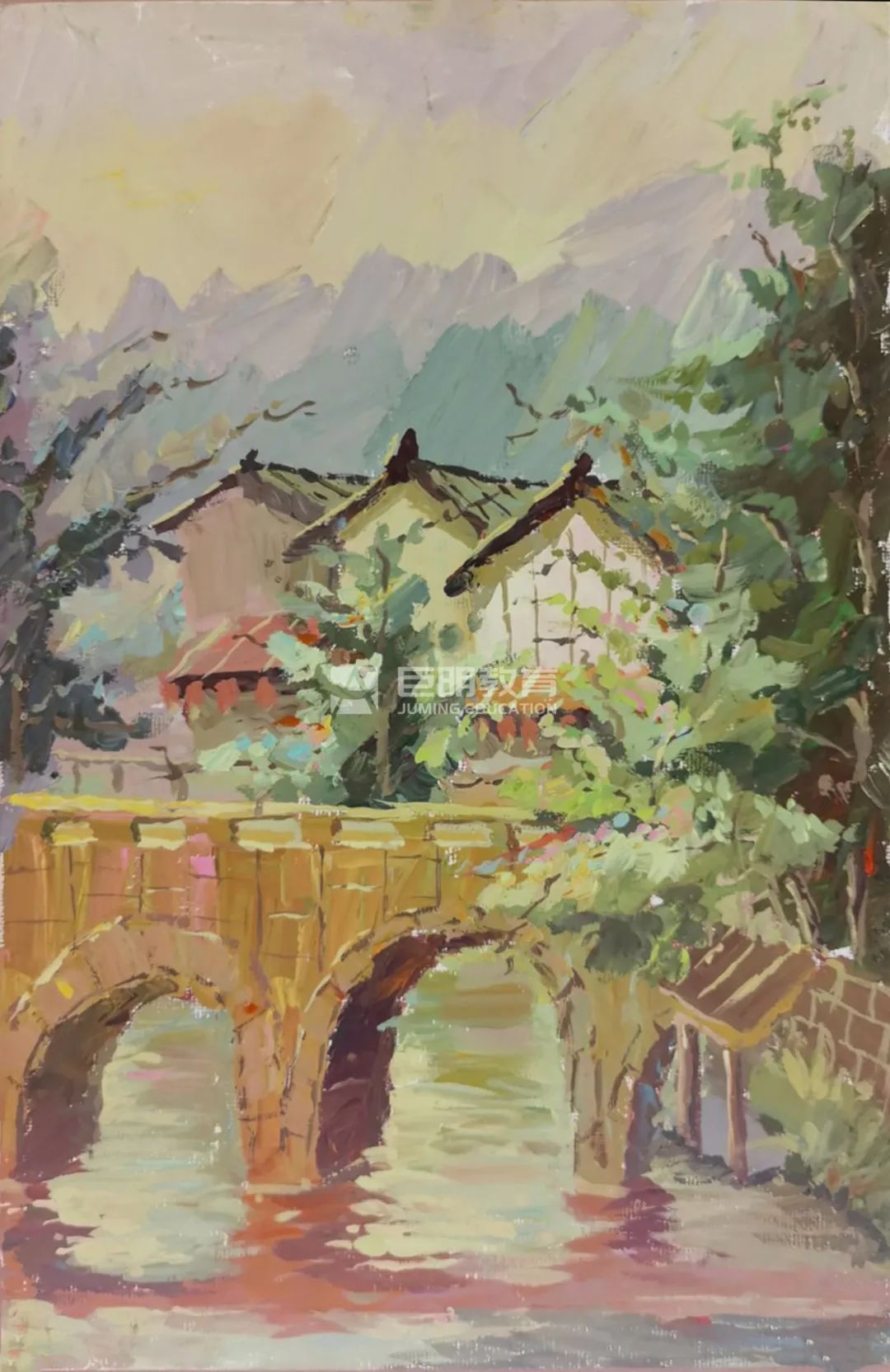 梦想与大自然的碰撞丨巨明教育2022届秋季写生作品展