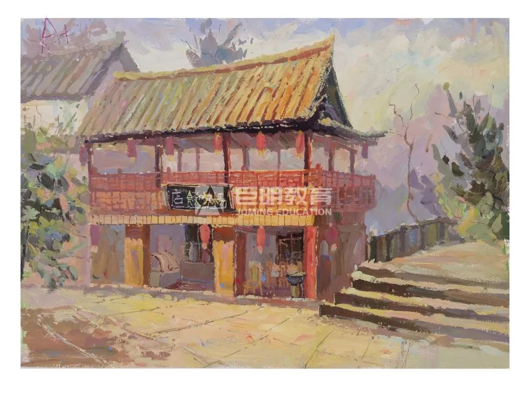 梦想与大自然的碰撞丨巨明教育2022届秋季写生作品展