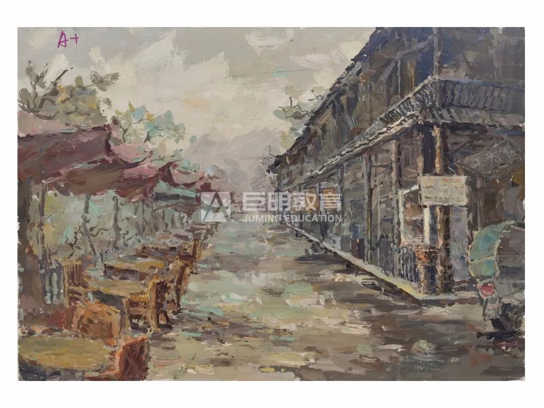 梦想与大自然的碰撞丨巨明教育2022届秋季写生作品展