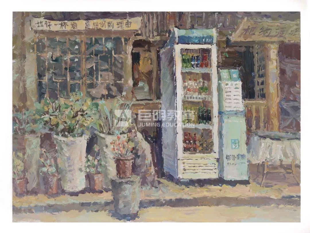 梦想与大自然的碰撞丨巨明教育2022届秋季写生作品展