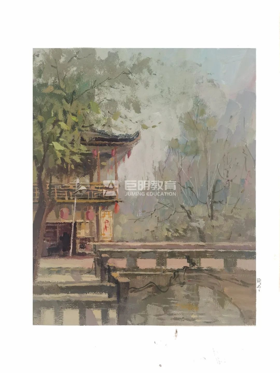 梦想与大自然的碰撞丨巨明教育2022届秋季写生作品展