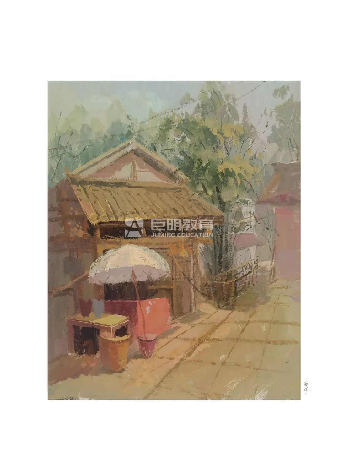梦想与大自然的碰撞丨巨明教育2022届秋季写生作品展