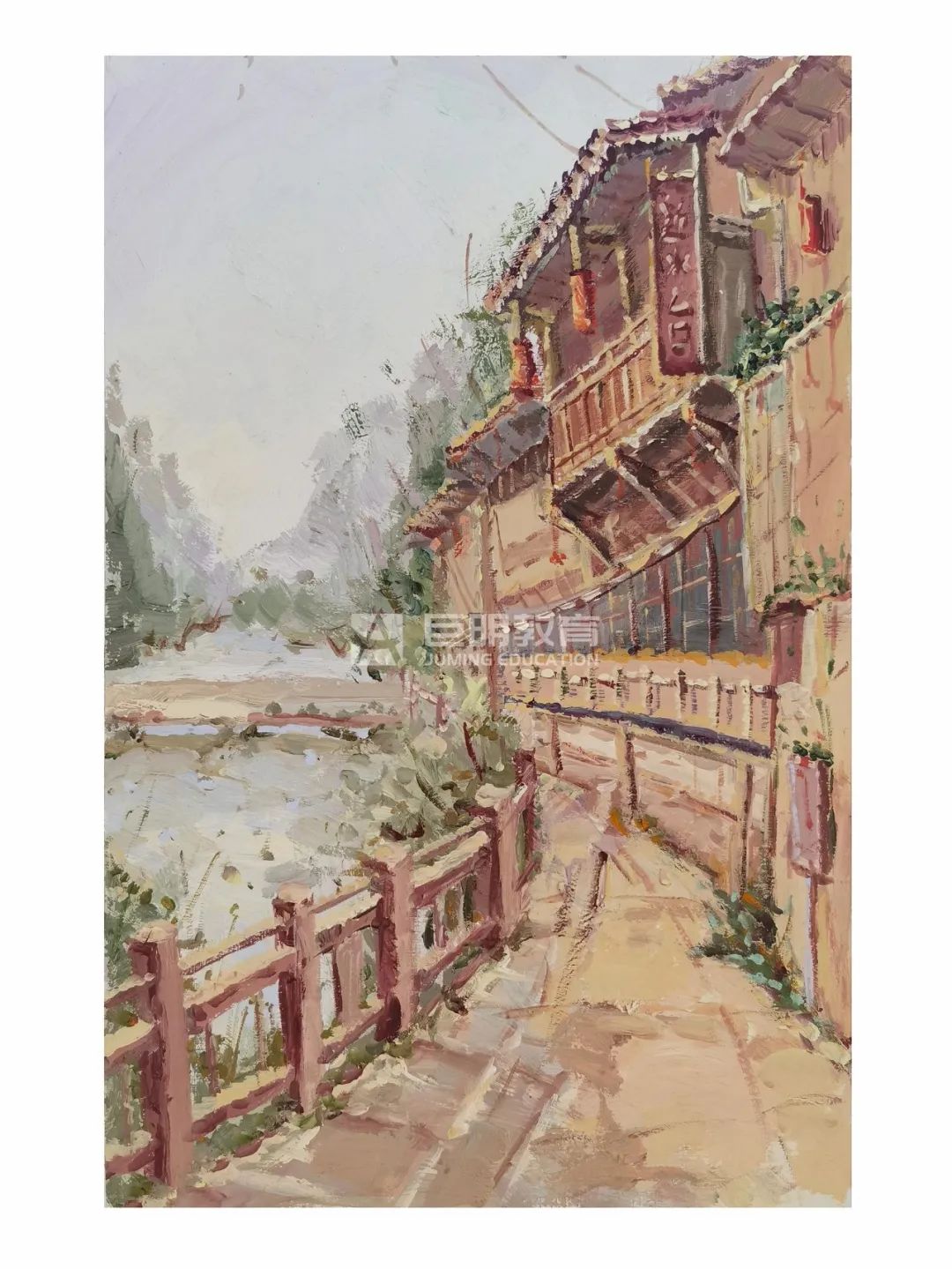 梦想与大自然的碰撞丨巨明教育2022届秋季写生作品展