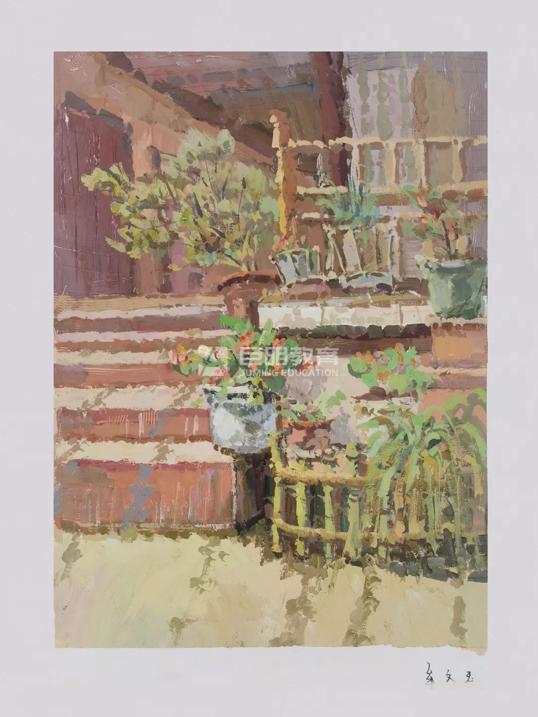 梦想与大自然的碰撞丨巨明教育2022届秋季写生作品展
