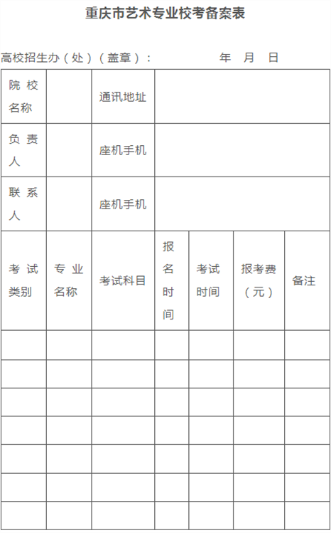 重庆联考丨2023届美术联考12月4日考试！（内附近5年联考真题）