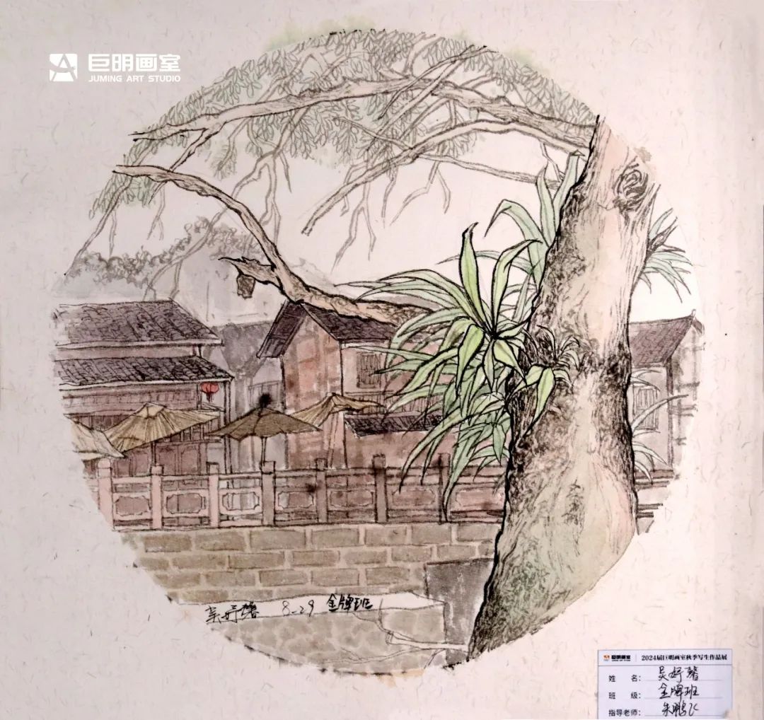 与山河拥抱，与艺术相遇丨2024届巨明画室秋季写生作品展之色彩篇