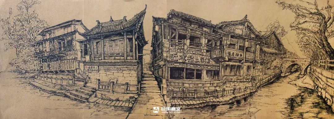 水墨上里·绘梦青春丨重庆巨明画室2025届写生作品展之速写篇