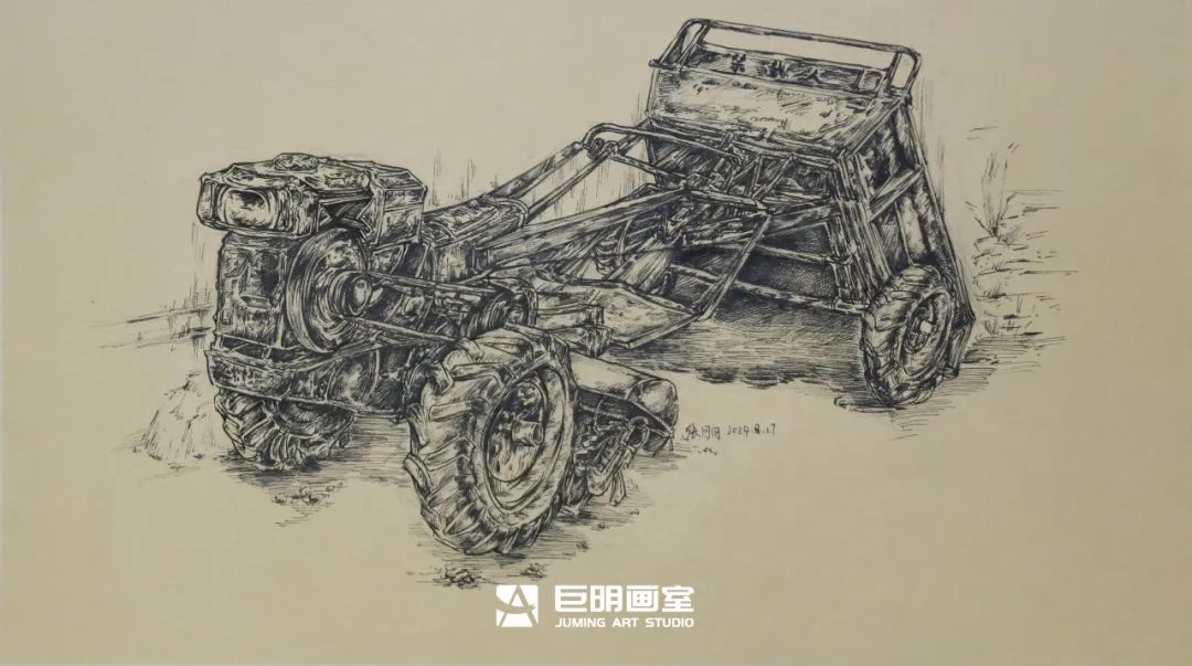 水墨上里·绘梦青春丨重庆巨明画室2025届写生作品展之速写篇