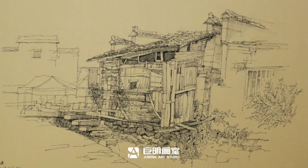 水墨上里·绘梦青春丨重庆巨明画室2025届写生作品展之速写篇