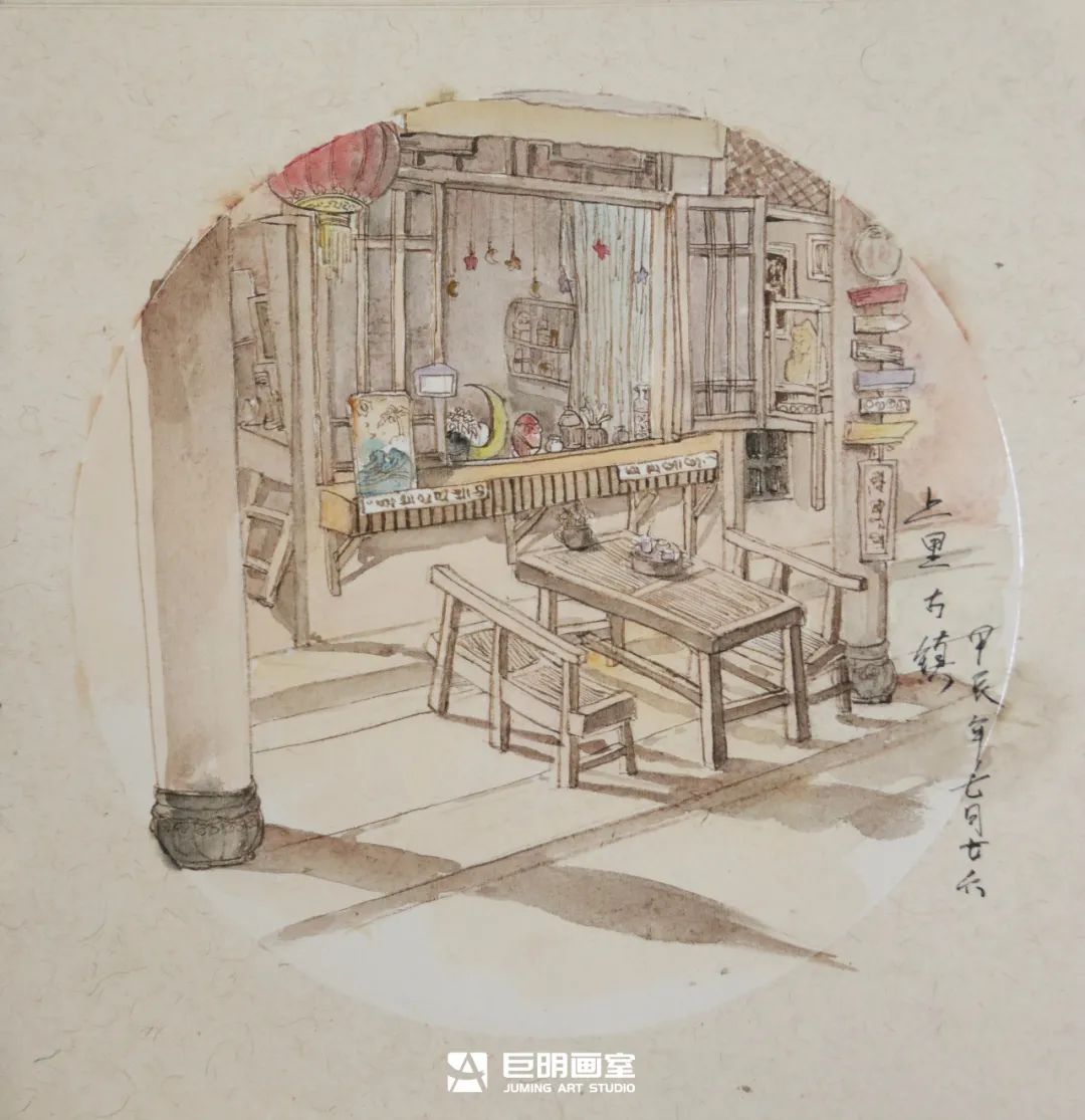 水墨上里·绘梦青春丨重庆巨明画室2025届写生作品展之速写篇
