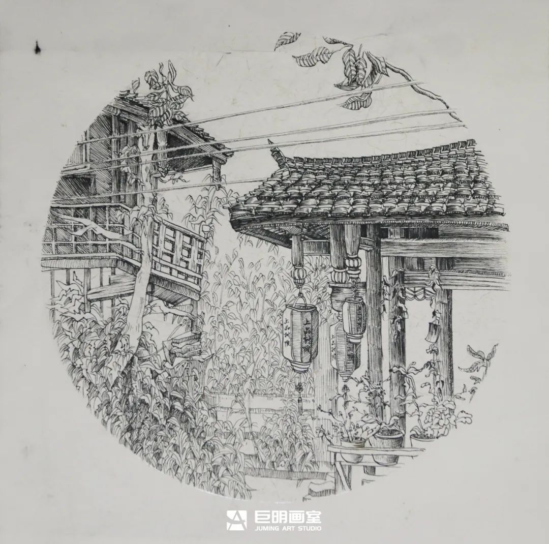水墨上里·绘梦青春丨重庆巨明画室2025届写生作品展之速写篇