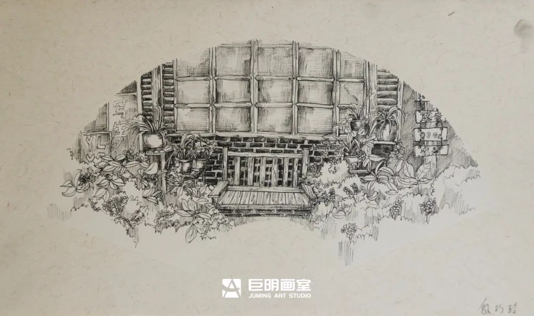 水墨上里·绘梦青春丨重庆巨明画室2025届写生作品展之速写篇