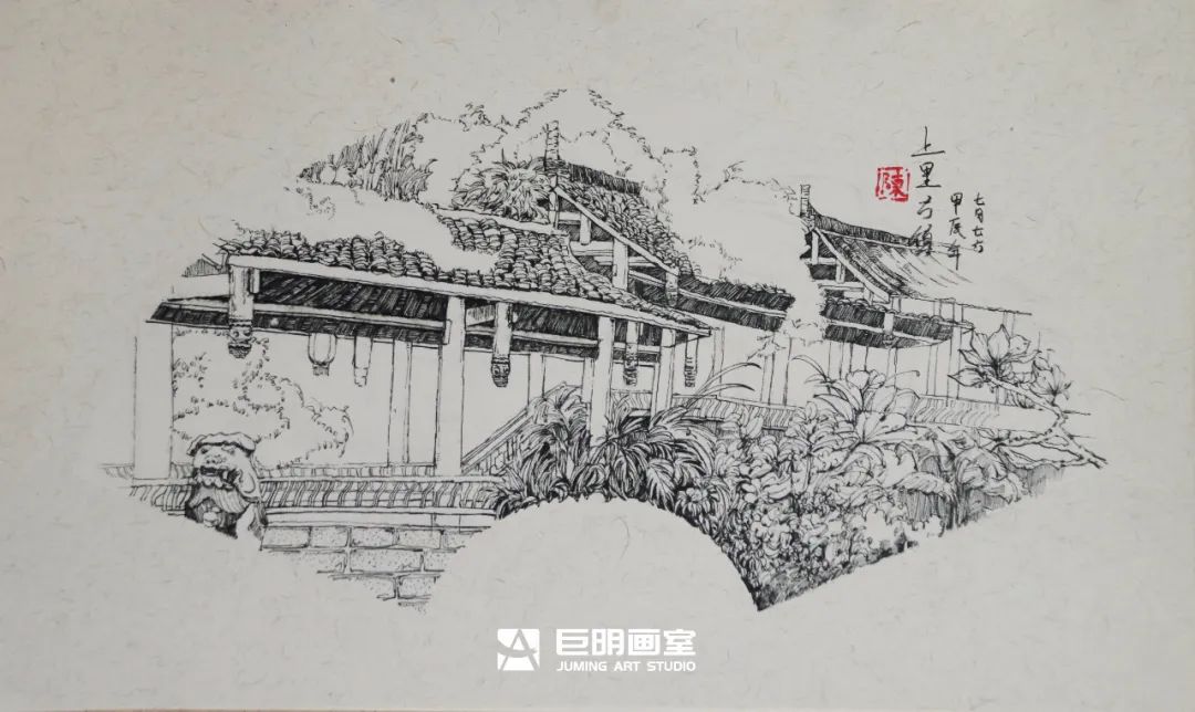 水墨上里·绘梦青春丨重庆巨明画室2025届写生作品展之速写篇