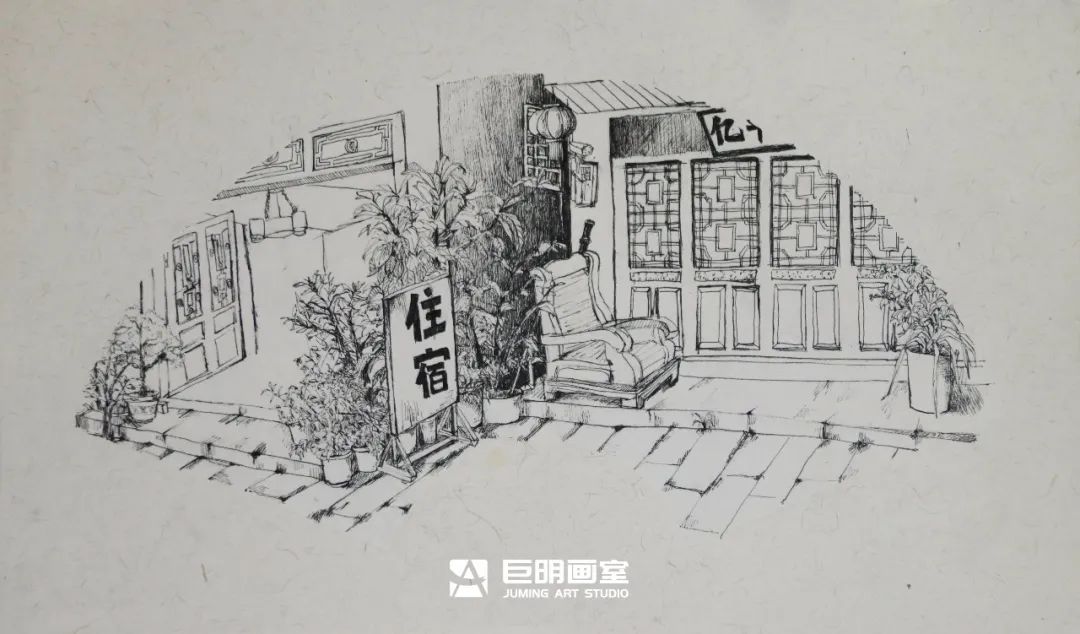 水墨上里·绘梦青春丨重庆巨明画室2025届写生作品展之速写篇