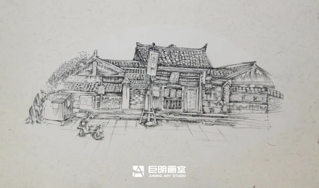 水墨上里·绘梦青春丨重庆巨明画室2025届写生作品展之速写篇