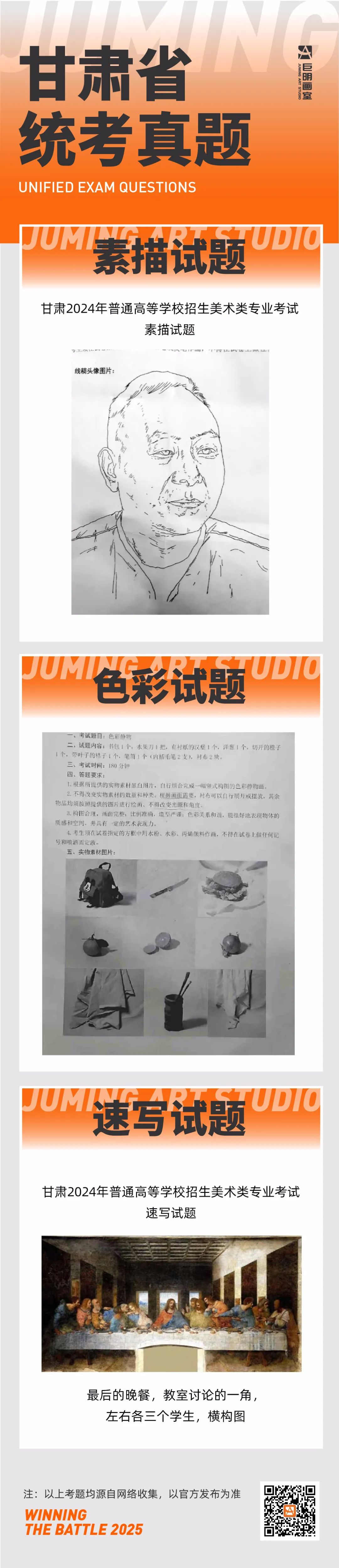 统考前必看！2024年各省统考真题汇总！