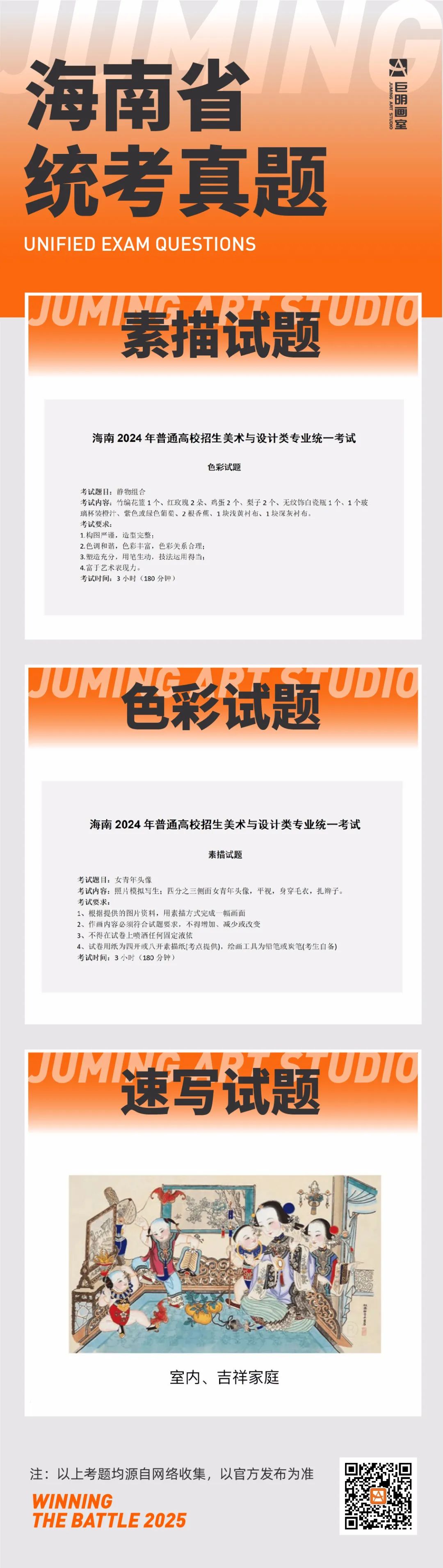 统考前必看！2024年各省统考真题汇总！